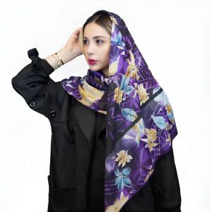 روسری نخی دیجیتال طرح تامارات