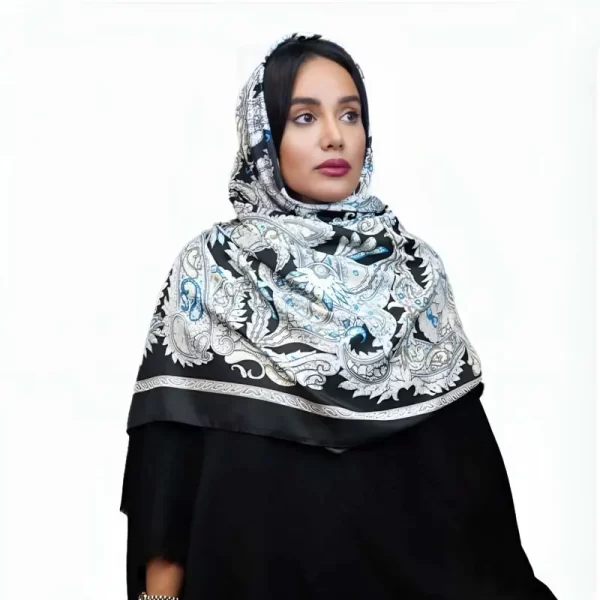 روسری لمیز طرح ماری - تصویر 1