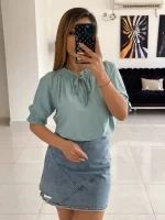 شومیز ساده - تصویر 5