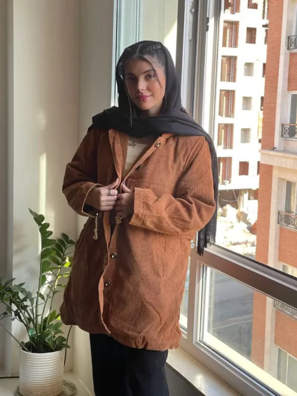 پالتو کبریتی داخل خز - تصویر 4