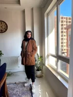 پالتو کبریتی داخل خز