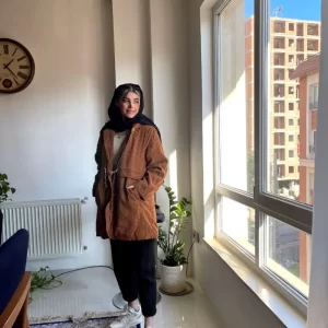 پالتو کبریتی داخل خز