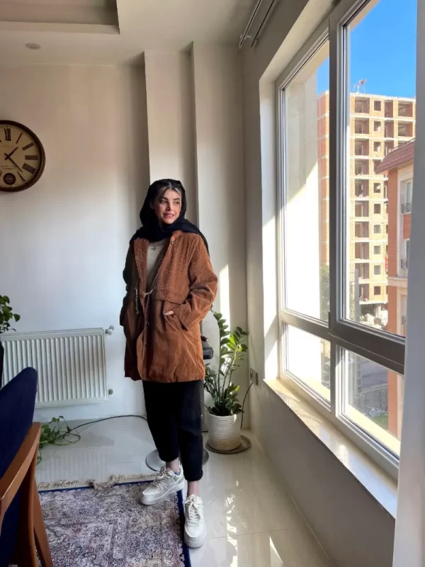 پالتو کبریتی داخل خز - تصویر 1